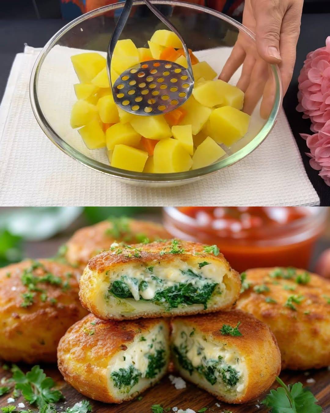 Knusprige Spinat-Kartoffel-Pastetchen – Beste Rezepte